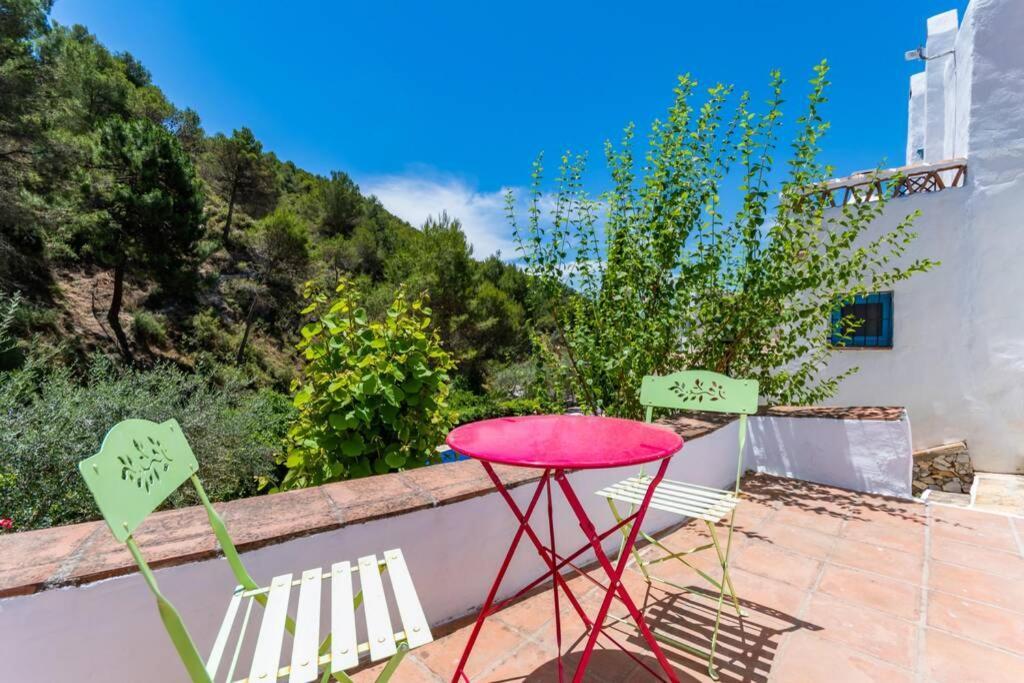 Casa Rosa, Con Encanto Y Piscina Climatizada Frigiliana Exteriör bild