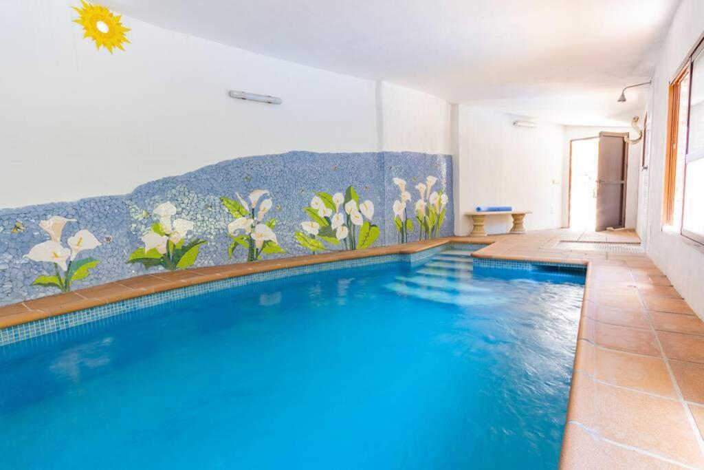 Casa Rosa, Con Encanto Y Piscina Climatizada Frigiliana Exteriör bild
