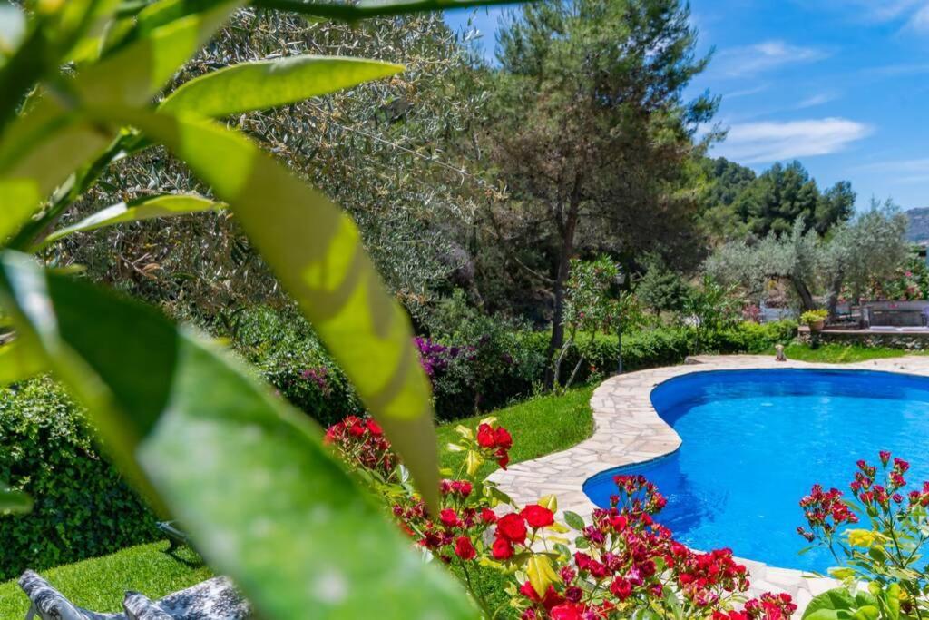 Casa Rosa, Con Encanto Y Piscina Climatizada Frigiliana Exteriör bild