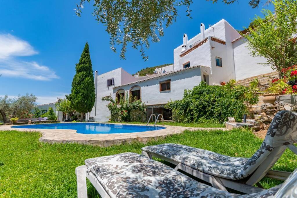 Casa Rosa, Con Encanto Y Piscina Climatizada Frigiliana Exteriör bild